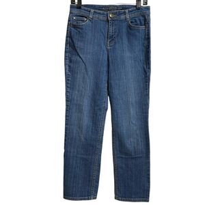 Charter Club Women's Classic Fit Jeans Size 6P Short Straight Leg Medium Wash